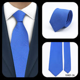 Cravates élégantes à pois pour hommes LYL 7 cm, cravate de luxe avec imprimé géométrique, cadeau pour invités, accessoires de festival pour gentleman