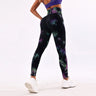 Tie-dye yoga clothing set, sports bra, intimates, yoga pants, non-falling sports tights, peach butt lifting line