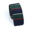Cravate en tricot pour homme, tendance, fine, rayée, tissée, tricotée, colorée, chaude, design, idée cadeau