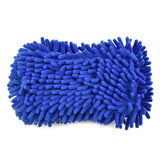 1pc Car Wash Glove Microfiber Chenille Car Wash Sponge Care Washing Detailing Brush Pad Multifunction Cleaning Tool