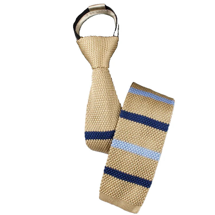 Cravates de mariage pour hommes, mode, cravates noires, chemises blanches, cravates à col, cadeaux, fermeture éclair, cravate en tricot pour hommes, vêtements, accessoires