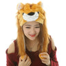Cute Cosplay Costume Green Headgear Female Beanie Caps Cartoon Winter Autumn Hats Plush Hat Big Frog Eyes Hat Rabbit Bunny Ears
