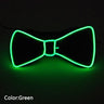 LED Acrylic Bow Tie Light up LED Men Bow Tie Luminous Bow tie Costume Men Ties DJ Dance Glow Decoration Novelty Gift LED Cravat
