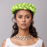Bronzing Fabric Women's Headbands Elastic Braids Hair Bands Female Turban Cap Party Headwear Accessories Fashion Bandage Bandana