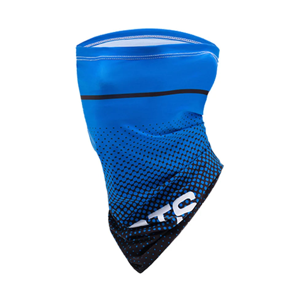 Masque de cyclisme en soie glacée, protection solaire, absorption de la transpiration, randonnée, camping, chasse, tour de cou, bandana, foulard magique pour moto