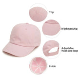 Casquettes pour enfants, couleur unie, en coton respirant, à rabat, ajustable, pour bébés, filles, été, de 1 à 5 ans