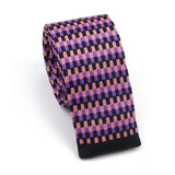 61 Styles Knit Tie Fashion Pattern Print Leisure Men's Knitted Tie Colourful Woven Daily Wear Cravat Gift For Apparel Accessorie
