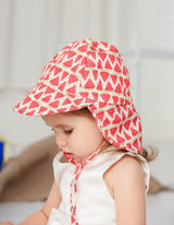 Children's Bucket Hats Adjustable Summer Baby Quick-drying Cap Wide Brim Beach Travel  UV Protection Outdoor Essential Sun Caps
