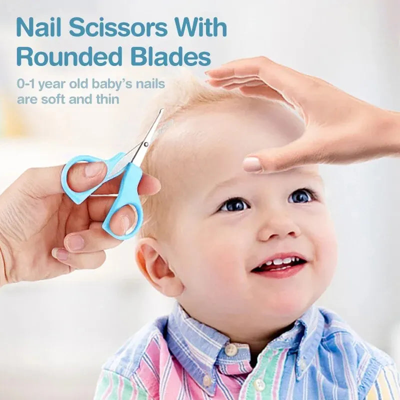 Kit de soins quotidiens pour nouveau-né, 10 pièces, brosse de toilettage pour bébé, peigne, coupe-ongles sûr, cadeau pour bébé