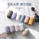 Soft Toweling Hair Accessories Girls Headbands for Face Washing Bath Makeup Hair Band Women Adjustable SPA Facial Headband