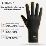 Gants de course chauds pour sports de plein air, hiver, écran tactile, gymnastique, fitness, doigts complets, pour hommes et femmes, gants magiques tricotés