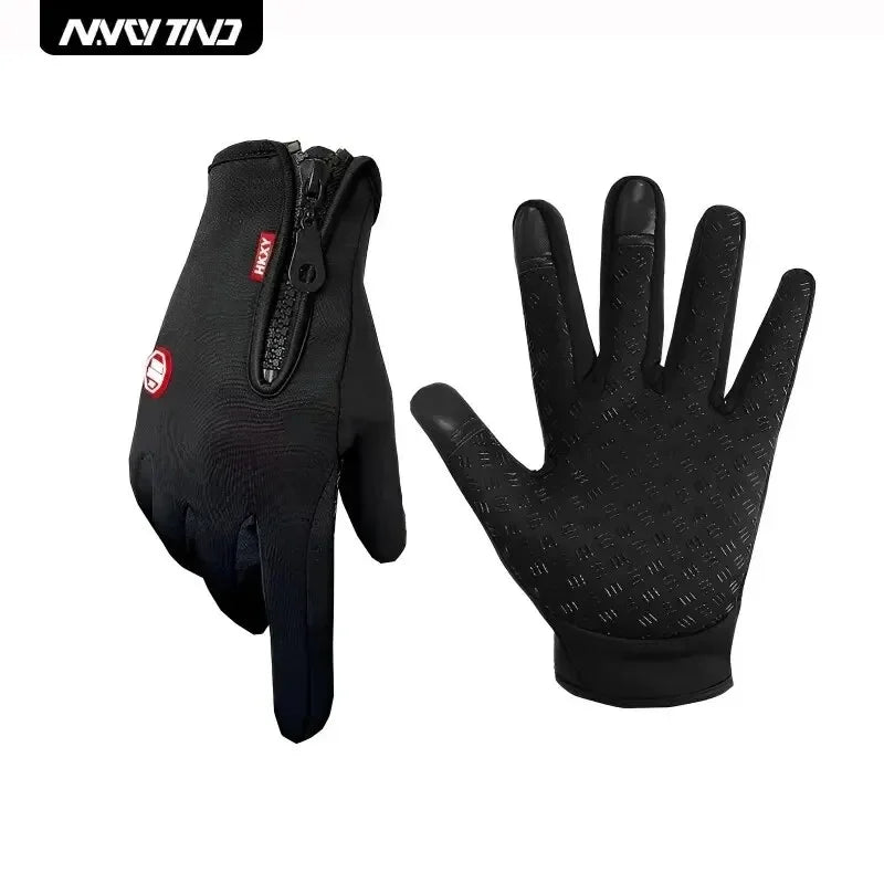Gants de ski en velours pour écran tactile, chauds et imperméables, résistants au froid, pour l'automne et l'hiver