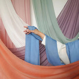 Écharpe en lin et coton doux, châle musulman, grand hijab uni, bandeau de haute qualité, longues écharpes, 190 x 100 cm, 1 pièce, vente au détail