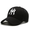 Casquettes de baseball à broderies tendance pour femmes et hommes, casquettes snapback, visières, chapeau de soleil, unisexe, réglables, en coton