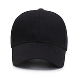 Casquette de baseball noire pour homme et femme, ajustable, en coton, style décontracté, pour l'été