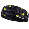Men Women Sport Headband Skull Ghost Sweat Bandage Elastic Tennis Yoga Gym Headwear Fitness Running Sweatband Hair Accessories
