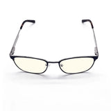 Glasses Blue-Light Blocking Fashion Elliptical Eyeglasses Anti UV Ray Computer Gaming Glasses Blue Blocker Glasses for Women/Men