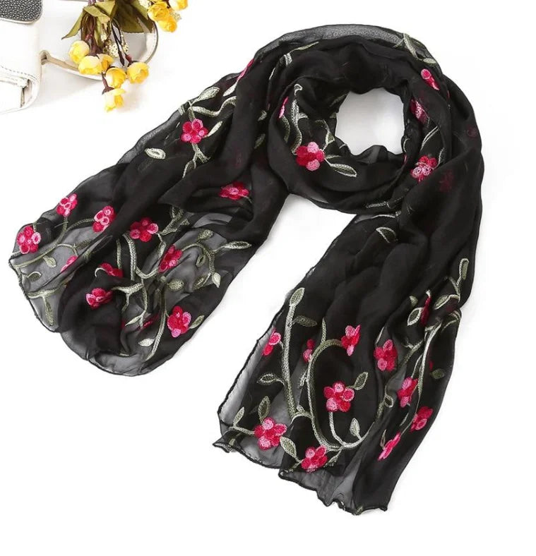 Écharpe de marque YLWHJJ pour femmes printemps été foulards en soie châles et écharpes dame pashmina étoles de plage hijab foulard