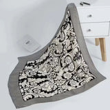 Foulard hijab tendance pour femmes, châles carrés en satin de soie, foulards pour cheveux, 90 x 90 cm, bandana pour la tête et le cou