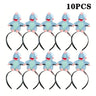 5PCS Headband Cartoon Mouse Hairband New Cartoon Plush Doll Headband French Wide-brim Hairpin Photo Headwear Creative Girl Gift
