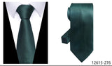 100% Silk Brand Purple Tie Men Necktie High Quality Mix Colors Silk 7.5 cm Gravatas Accessories Wedding April Fool's Day