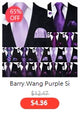 Barry.Wang Nouveauté Soie Hommes Cravate Mouchoir Boutons de Manchette Ensemble Jacquard Animal Dinosaure Chauve-Souris Gravat Cravate Pour Homme Mariage Affaires
