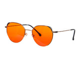 Good Sleep Blue Light Blocking Glasses Men Women Red Lenses Anti Green Light Eliminate Eye Strain Glasses  Bluelight clear lens