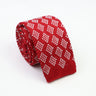 Cravates classiques en tricot pour hommes, cravates décontractées, à pois, à carreaux, pour loisirs, chaudes, pour affaires, mariage, largeur 6 cm