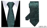 100% Silk Brand Purple Tie Men Necktie High Quality Mix Colors Silk 7.5 cm Gravatas Accessories Wedding April Fool's Day