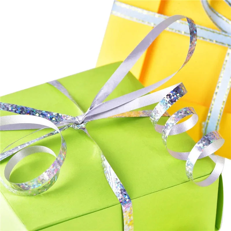 Balloons Ribbons Laser Ribbon Birthday Party Decorations Kids  Wedding Decoration Foil Satin Ribbon Wedding Balloons Accessories