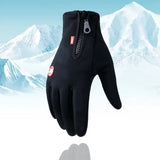 Gants de ski en velours pour écran tactile, chauds et imperméables, résistants au froid, pour l'automne et l'hiver