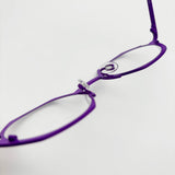 Wcwe Belight Optical Belgium Geometry Irregular Shape Titanium Eyewear Spectacle Frame Men Women Eyeglasses