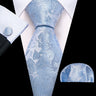 Cravate de mariage noire, dorée et rose pour homme, en soie florale, motif jacquard, pochette, boutons de manchette, pour soirée d'affaires, Barry.Wang
