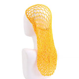 Fashion Women Crochet Hair Snood With Elastic Edge Long Hair Net Mesh Sleeping Nightcap Turban Headwear Hair Net