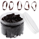 500 Pcs Elastic Hair Ties Stretchable Hair Bands Rubber Bands For Braiders Hair Elastics Hair Care Styling Tools