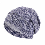 Bonnet de nuit unisexe doublé en satin pour femme et homme, bonnet de nuit ample pour soins capillaires, bonnet anti-chute, bonnet de nuit, couvre-chef