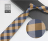 Cravate à fleurs en grille, tissée en gros, 8 cm, accessoires de mariage, bleu, homme, pois, cachemire, convient aux groupes, fêtes, bureau