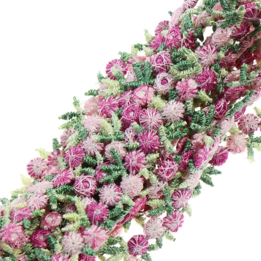 2 mètres/lot de dentelle florale brodée pour robe de mariée, rubans, garniture en tissu, bricolage, artisanat, couture, accessoires pour vêtements