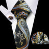 Men Neckties Tie Classic Handkerchiefs Plaid Necktie Cufflinks For Men Blouse Business Wedding Accessories Woman Collar Man Gift