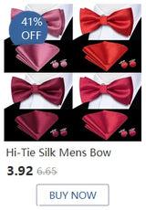 Hi-Tie Marque Soie Pré-noué Homme Nœud Papillon Mouchoir Boutons de Manchette Ensemble Nœud Papillon pour Homme Jacquard Solide Cachemire Floral Mariage Cadeau d'Affaires