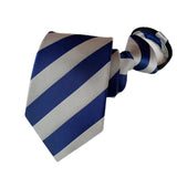 Zipper Tie Men Bridegroom Wedding Necktie Lazy Pre-tied Ties Striped 8cm Hot Sell Style Zipper Necktie For Men Women Wholesale