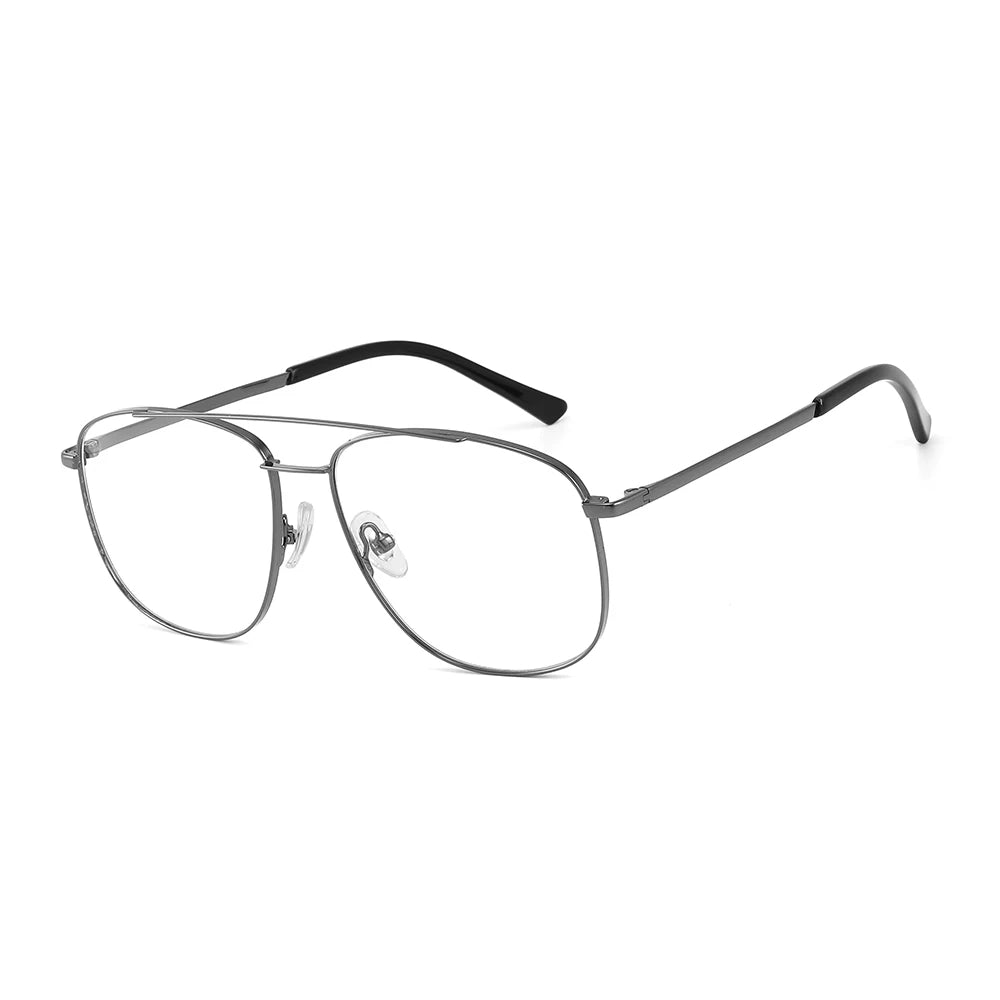 Pure Titanium Eyeglass frames Men Ultralight Square Men's Glasses Frames Business Decorative Eyewear Titanium Fake Eyepieces Men