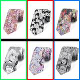 Cravate unisexe pour homme, motif dessin animé, décontractée, créative, nouveauté, accessoires uniques, cadeaux d'affaires, accessoires pour chemises de mariage