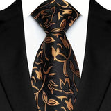 Cravate classique en cachemire pour homme, motif floral de luxe, motif à pois, 8 cm, jacquard, pour homme, pour affaires, mariage, fête, accessoire de tous les jours