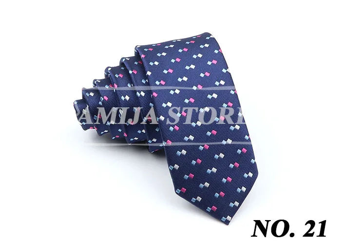 Cravates fines pour hommes et femmes, cravate fine à rayures, motif cachemire, 5 cm, tenue décontractée pour fête, mariage, col étroit, accessoire masculin