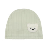 Newborn Baby Turban Hats Spring Autumn Models 0-6 Months Boys Girls 95% Cotton Fetal Hopstial Caps Infant Beanies Accessories
