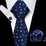 Men Neckties Tie Classic Handkerchiefs Plaid Necktie Cufflinks For Men Blouse Business Wedding Accessories Woman Collar Man Gift
