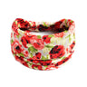 Bohemian Wide Cotton Stretch Headbands Women Headwrap Turban Headwear Bandage Hairbands Bandana Wide Headbands Hair Accessories
