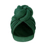 New Pre-Made Knotted Turban Hat Suede Head Wraps Elegant Pleated Beanies Headscarf For Women Turban