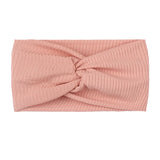 1PC Children's Headbands, Ribbed Crossed Wide Band Stretchy Headbands, Hair Hoops, Baby Hair Accessories, Baby Headbands